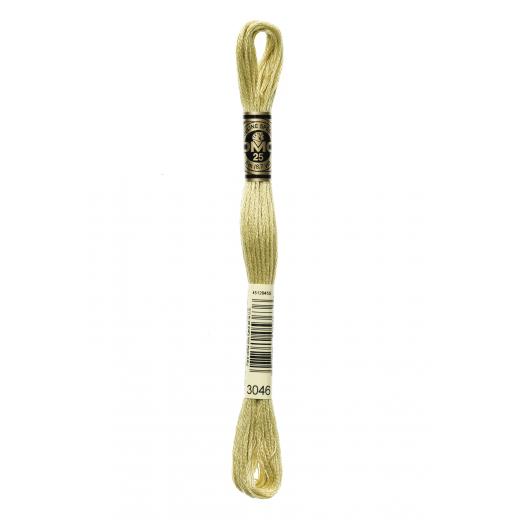 DMC Stickgarn (Sticktwist) - 3046 gelbbeige mittel