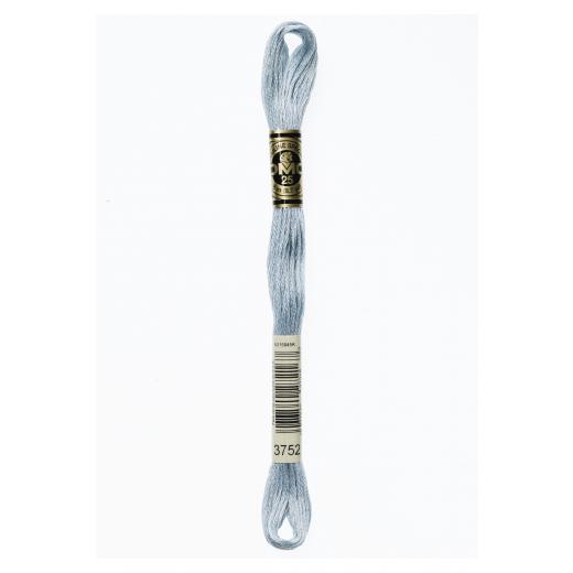 DMC Stickgarn - 3752 antikblau sehr hell