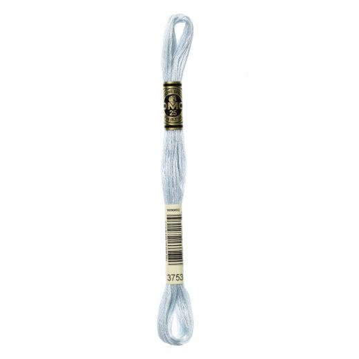 DMC Stickgarn - 3753 antikblau hellstes