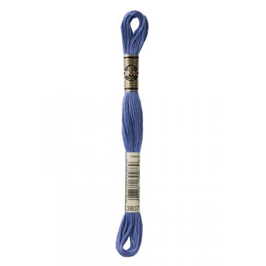 DMC Stickgarn (Sticktwist) - 3807 kornblumenblau