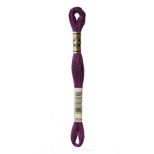 DMC Stickgarn (Sticktwist) - 3834 traube dunkel
