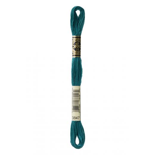 DMC Stickgarn (Sticktwist) - 3847 petrol dunkel