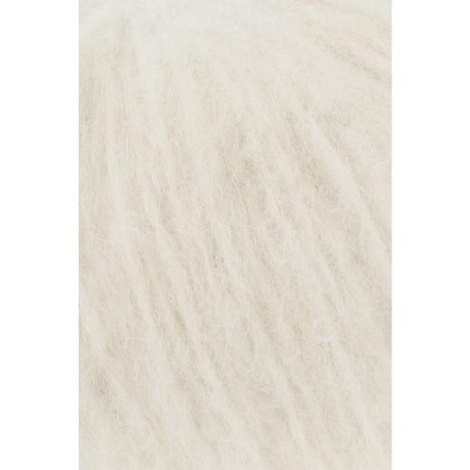 LANG YARNS Baby Lama - weiches Lamagarn - weiss (0001)