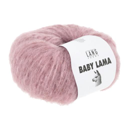 LANG YARNS Baby Lama - weiches Lamagarn - rosa (0009)