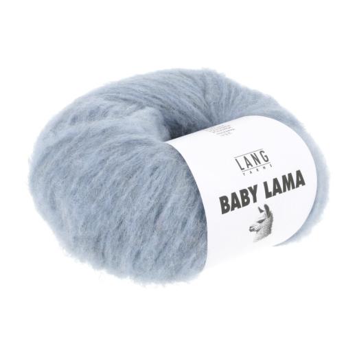 LANG YARNS Baby Lama - weiches Lamagarn - hellblau (0021)