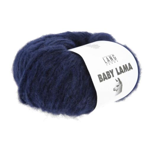 LANG YARNS Baby Lama - weiches Lamagarn - navy (0025)