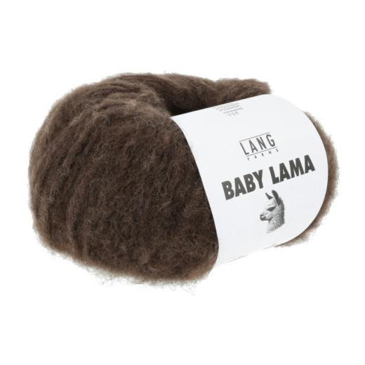 LANG YARNS Baby Lama - weiches Lamagarn - choco (0067)