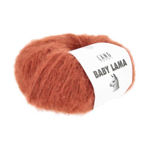 LANG YARNS Baby Lama - weiches Lamagarn - orange (0159)