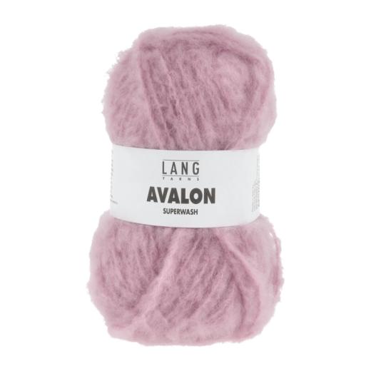 Avalon Lang Yarns - rosa (0009)
