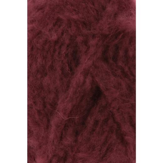 LANG YARNS Avalon - flauschiges Merinogarn - weinrot (0062)