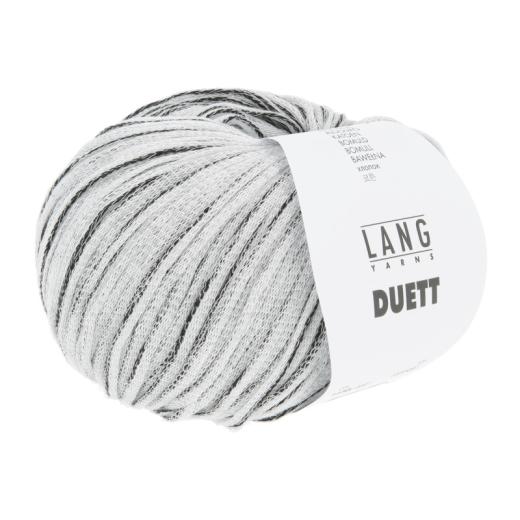 Lang Yarns Duett - schwarz-weiß (0002)