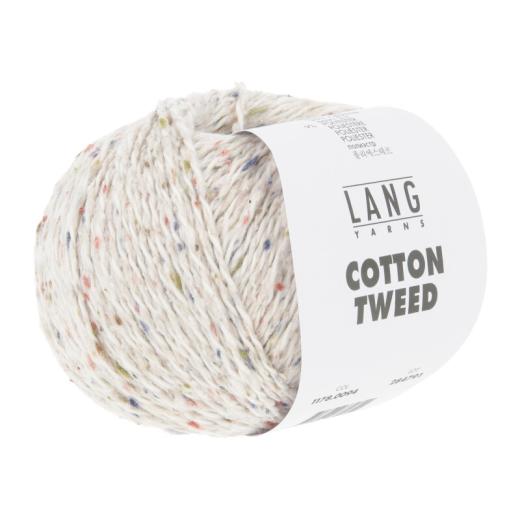 LANG YARNS Cotton Tweed - offwhite (0094)