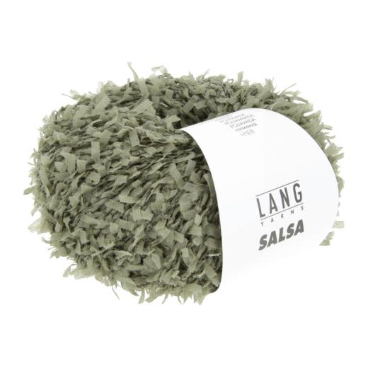LANG YARNS Fluffy 1186 - Flauschiges Beilaufgarn - krokodilgrün (0099)