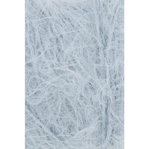 LANG YARNS FLUFFY 1186 - Flauschiges Beilaufgarn - eisblau (0020)