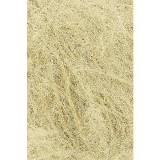 LANG YARNS FLUFFY 1186 - Flauschiges Beilaufgarn - lime (0044)