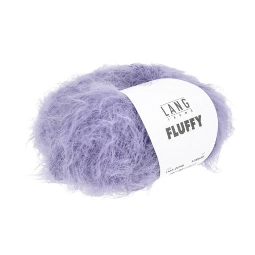 LANG YARNS FLUFFY 1186 - Flauschiges Beilaufgarn - lavendel (0046)