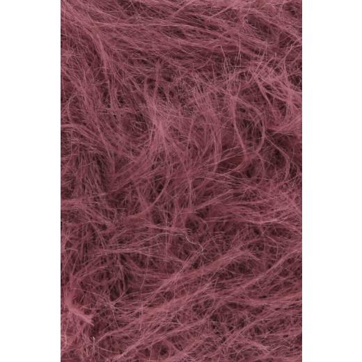 LANG YARNS FLUFFY 1186 - Flauschiges Beilaufgarn - weinrot (0062)