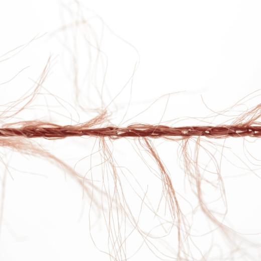 LANG YARNS FLUFFY 1186 - Flauschiges Beilaufgarn - terracotta (0076)