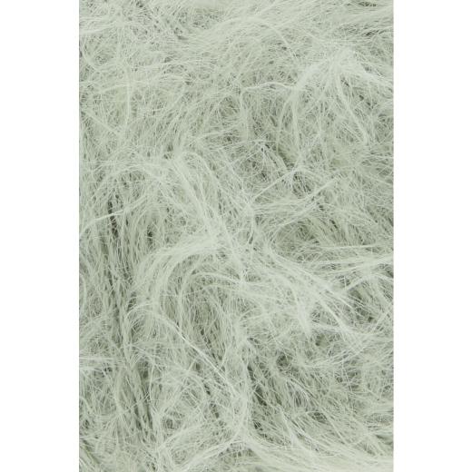 LANG YARNS FLUFFY 1186 - Flauschiges Beilaufgarn - pastellgrün (0091)