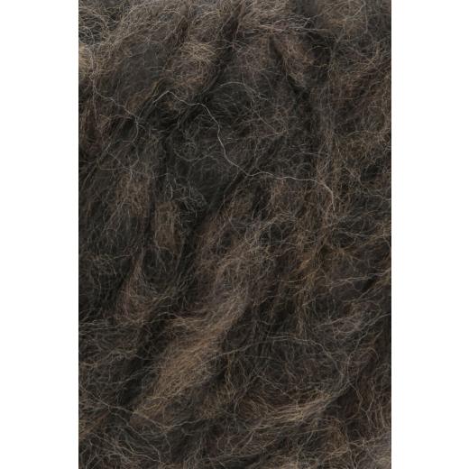 Lang Yarns Shirley - Alpaka-Merino-Garn - dunkelbraun (0068)