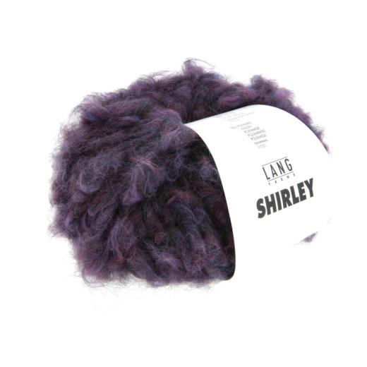 Lang Yarns Shirley - Alpaka-Merino-Garn - dunkelviolett (0090)