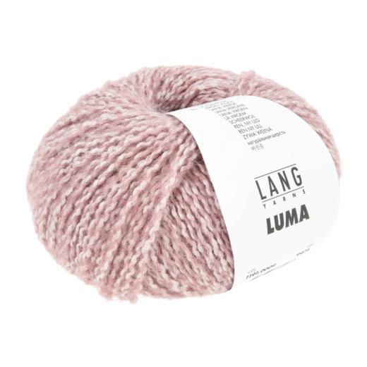 Lang Yarns Luma - Seide, Alpaka & Schurwolle - rosa (0009)