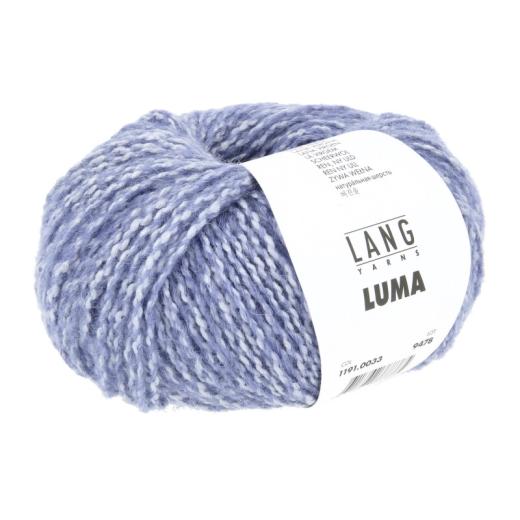 Lang Yarns Luma - Seide, Alpaka & Schurwolle - jeans hell (0033)