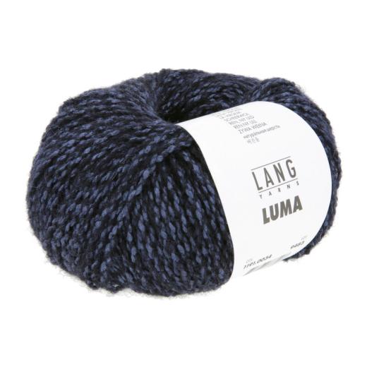 Lang Yarns Luma - Seide, Alpaka & Schurwolle - jeans dunkel (0034)