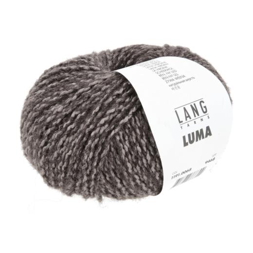 Lang Yarns Luma - Seide, Alpaka & Schurwolle - dunkelbraun (0068)