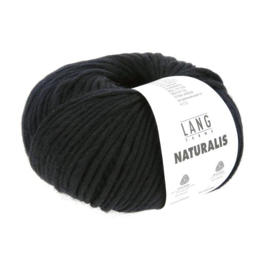 Lang Yarns Naturalis - Merinowolle - schwarz (0004)