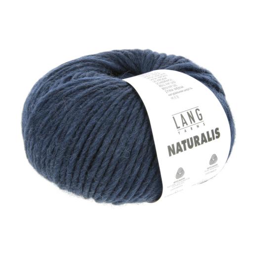 Lang Yarns Naturalis - Merinowolle - stahlblau (0010)