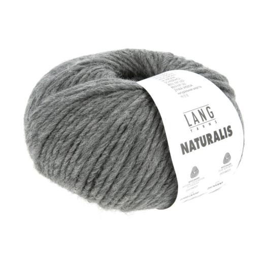 Lang Yarns Naturalis - Merinowolle - grau (0024)