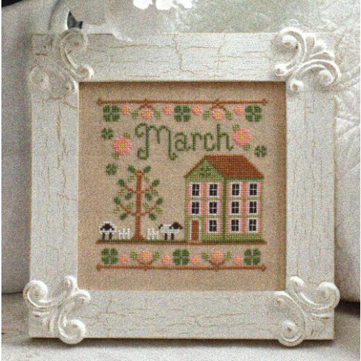 Country Cottage Needleworks - Cottage Of The Month March