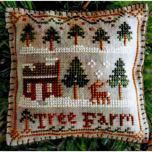 Little House Needleworks - 2012 Ornament Tree Farm