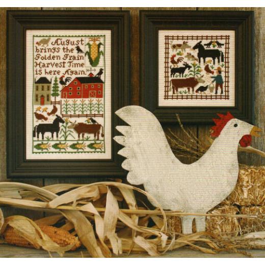 Prairie Schooler - August (Stickvorlage)