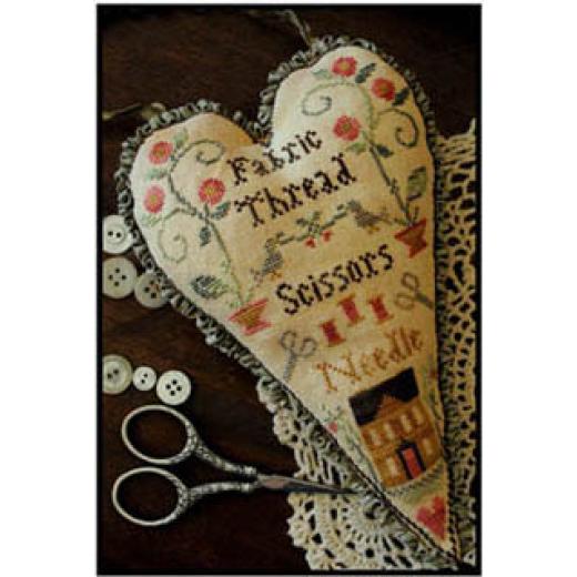 Stickvorlage Little House Needleworks - A Stitchers Heart