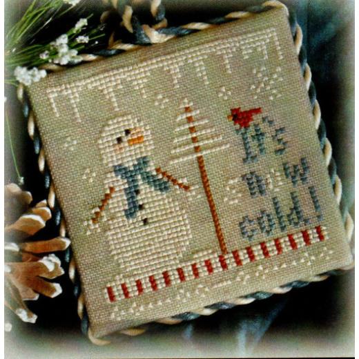 Little House Needleworks - 2012 Ornament Its Snow Cold