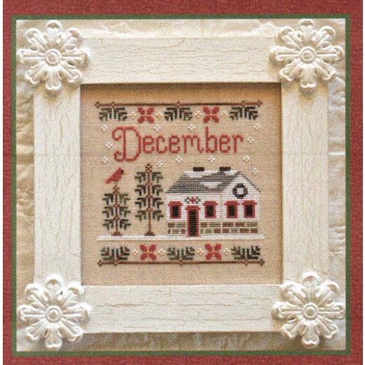 Country Cottage Needleworks - Cottage Of The Month December