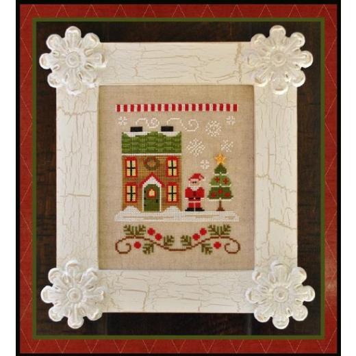 Country Cottage Needleworks - Santas Village 1 Santas House - Country Cottage Needleworks (Stickvorlage)