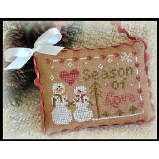 Little House Needleworks - 2012 Ornament Season Of Love