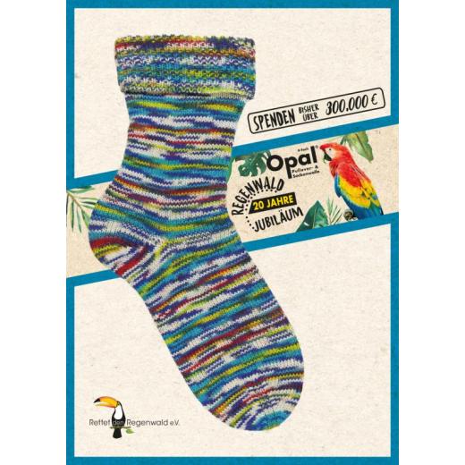 Opal Regenwald 20 Jahre 4-fach - Papagei (1206)