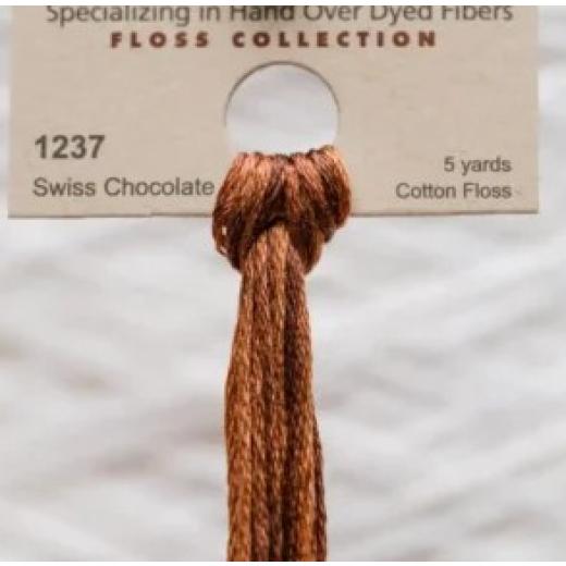 Swiss Chocolate - Weeks Dye Works Hand Dyed Floss