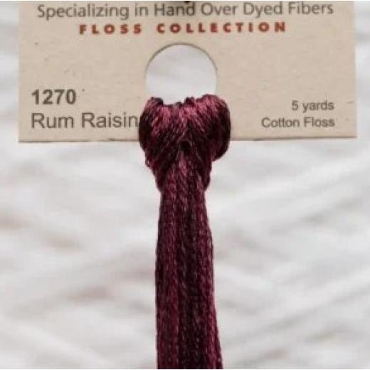 Rum Raisin - Weeks Dye Works Hand Dyed Floss