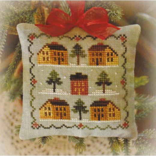 Little House Needleworks - 2012 Ornament Saltbox Village