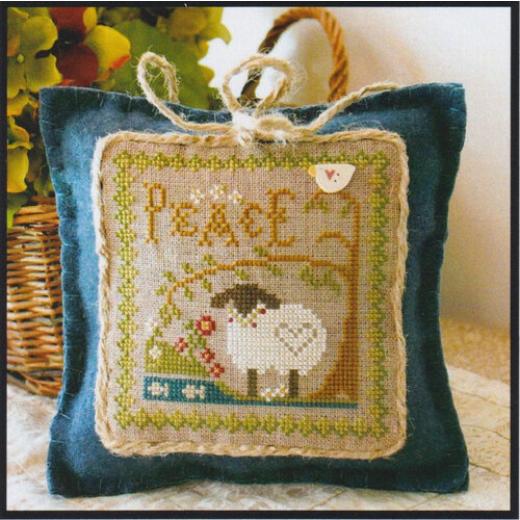 Little House Needleworks - Little Sheep Virtues 3 Peace