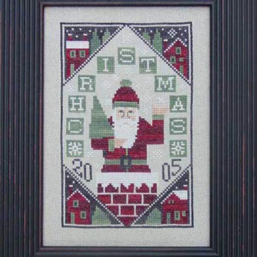 Prairie Schooler - 2005 Limited Edition Santa (Stickvorlage)