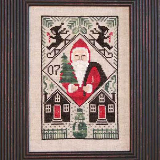 Prairie Schooler - 2007 Limited Edition Santa (Stickvorlage)