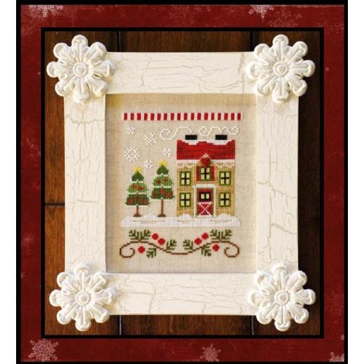 Country Cottage Needleworks - Santas Village 7 Christmas Tree Farm