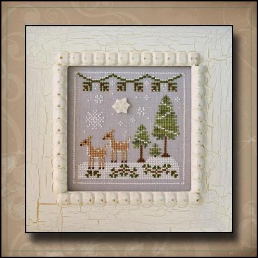 Country Cottage Needleworks - Frosty Forest 2 Snowy Deer
