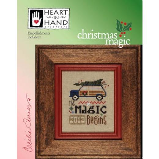 Heart In Hand Needleart - Christmas Magic (w/emb)